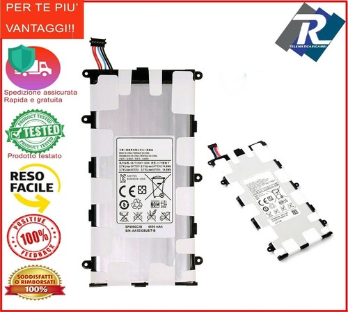 Batteria samsung sp4960c3b tab - batteria,